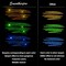 18-Piece Glitter Gel Pens, 1.0mm Metallic Sparkle for Coloring & Journaling